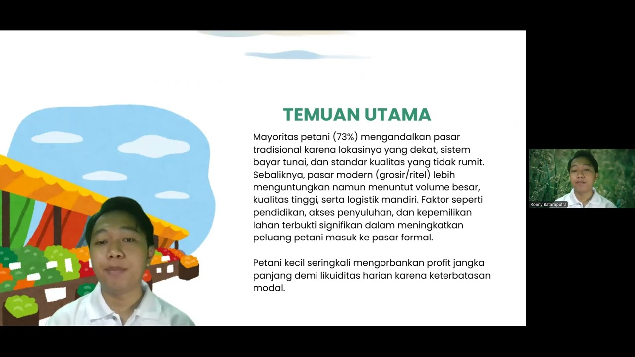 FAKTOR-FAKTOR PENENTU PILIHAN SALURAN PEMASARAN (Presentasi Pemasaran Produk Pertanian)
