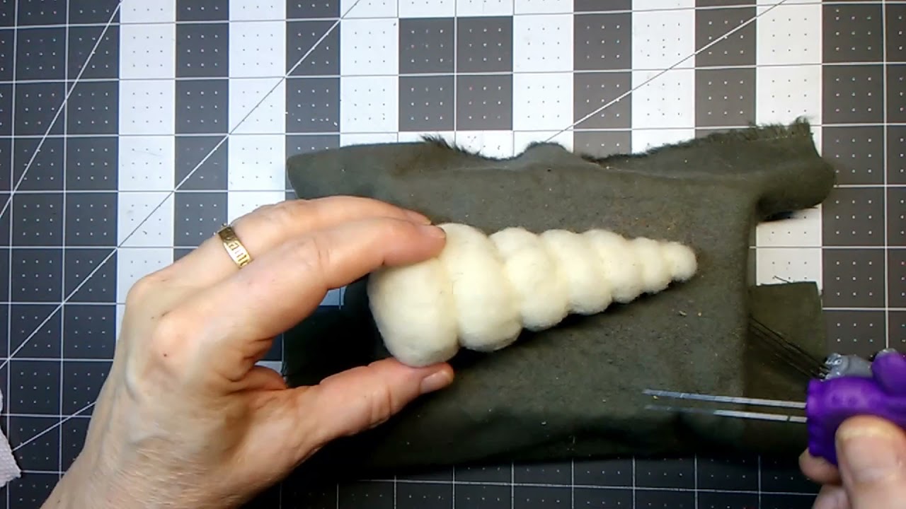 Spiral Form Needle Felting Tutorial