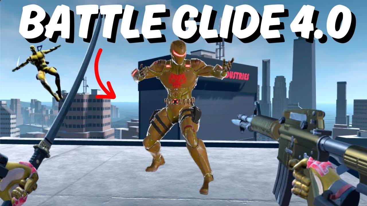 Играю в Battle Glide 4.0!!