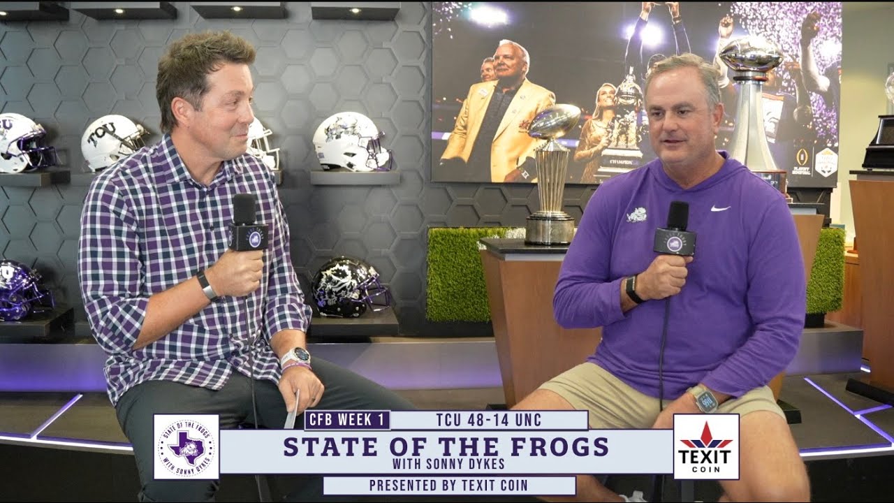 State of the Frogs with Sonny Dykes I S4E2 presented by Texit Coin