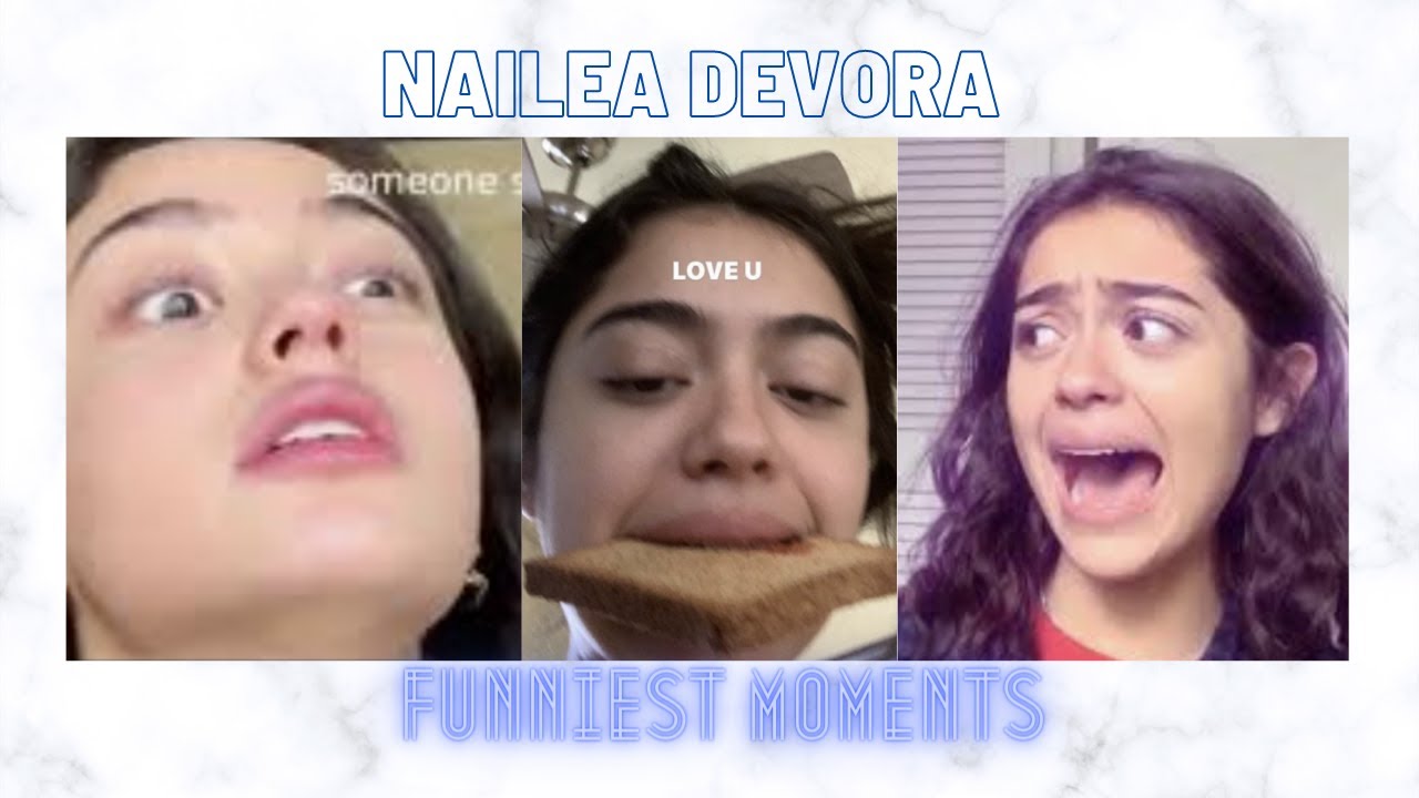 Nailea Devora funny moments || FunnyCelebs