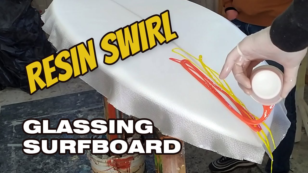 Glassing Surfboard  Lamination Resin Tint