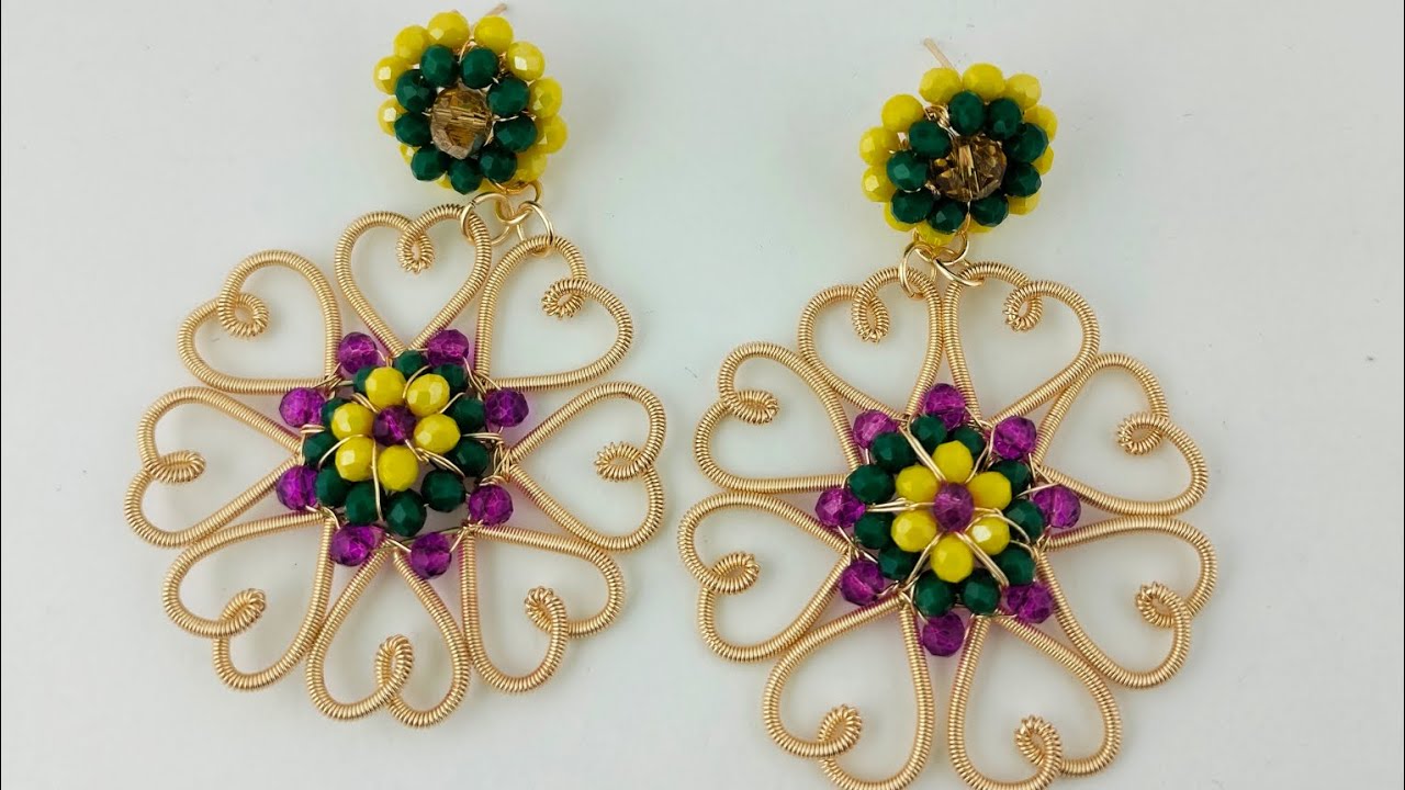 aretes de corazón