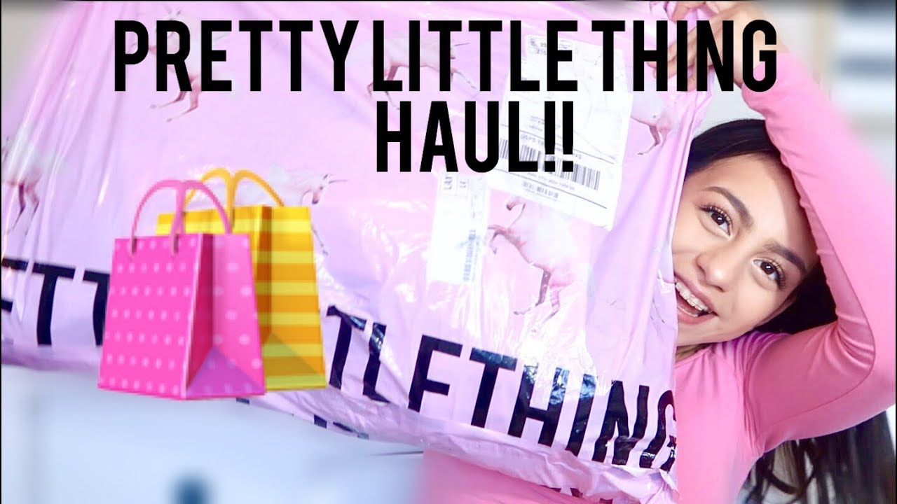 PRETTY LITTLE THING TRY ON HAUL!! SARYNA GARCIA