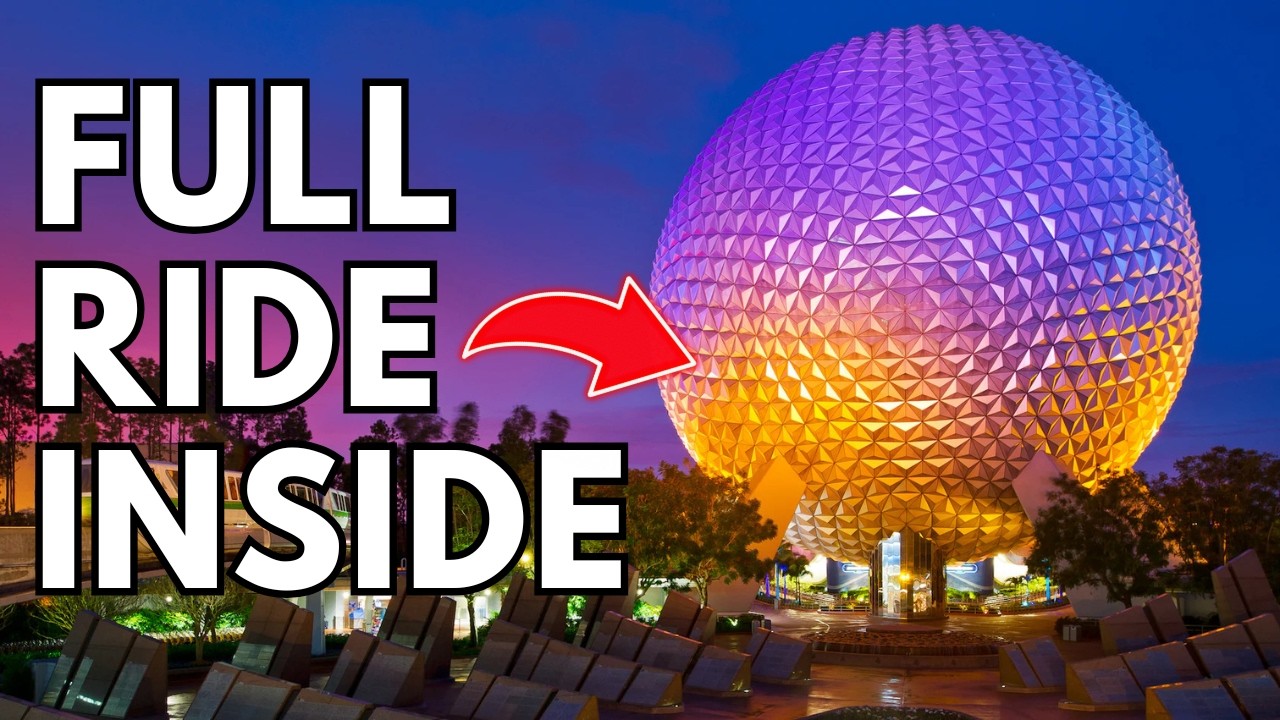 Spaceship Earth at EPCOT | 2025 FULL Ride Experience in 4K | Walt Disney World Florida