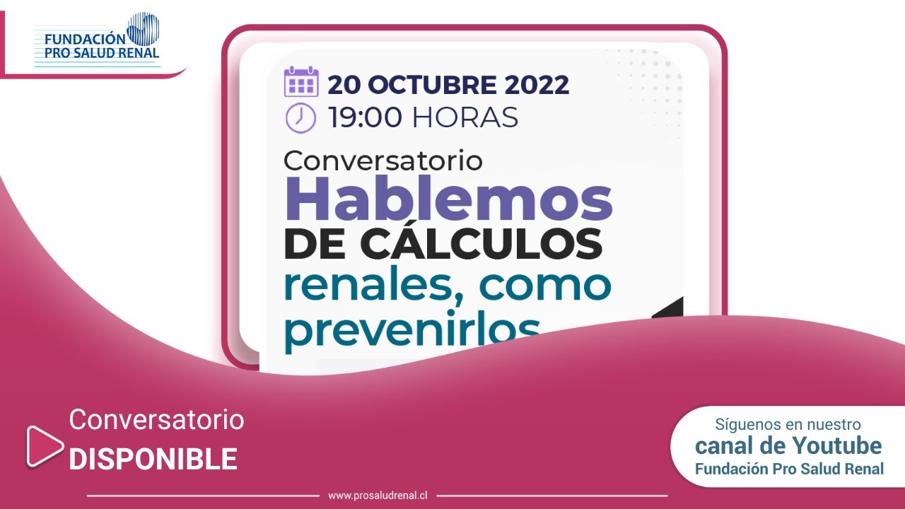 C&aacute;lculos renales | Conversatorio sobre Nutrici&oacute;n Renal