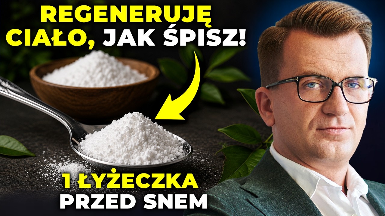 Zjedz 1 łyżeczkę przed snem, a twoje ciało NAPRAWI SIĘ PRZEZ SEN!