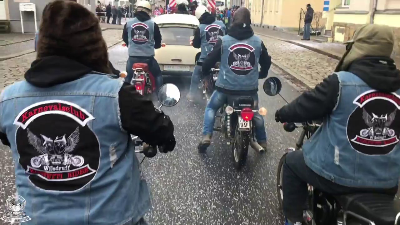 KCW Konfetti-Rider - Faschingsumzug Freital 2018