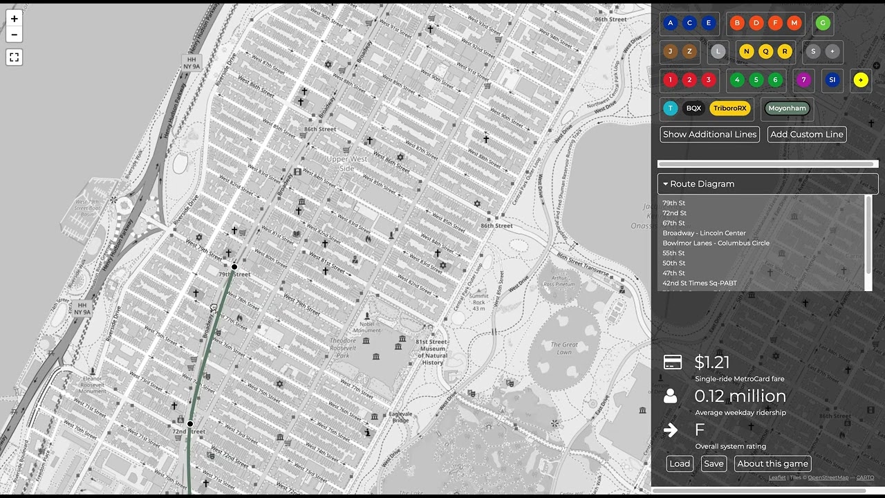 I Have Started Again to make the New York’s New Metro Part 7