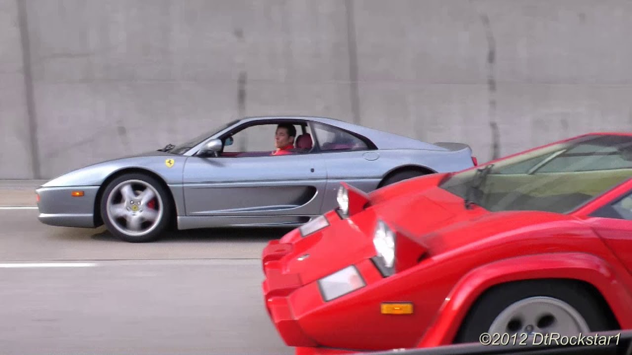 Lamborghini Countach, Ferrari 355: 2,000 Subscriber Special!!