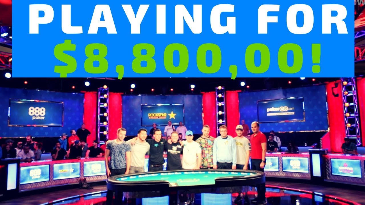 Who Are the 2018 WSOP Final Nine Players?