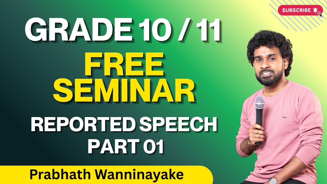 Grade 10/11 Seminar