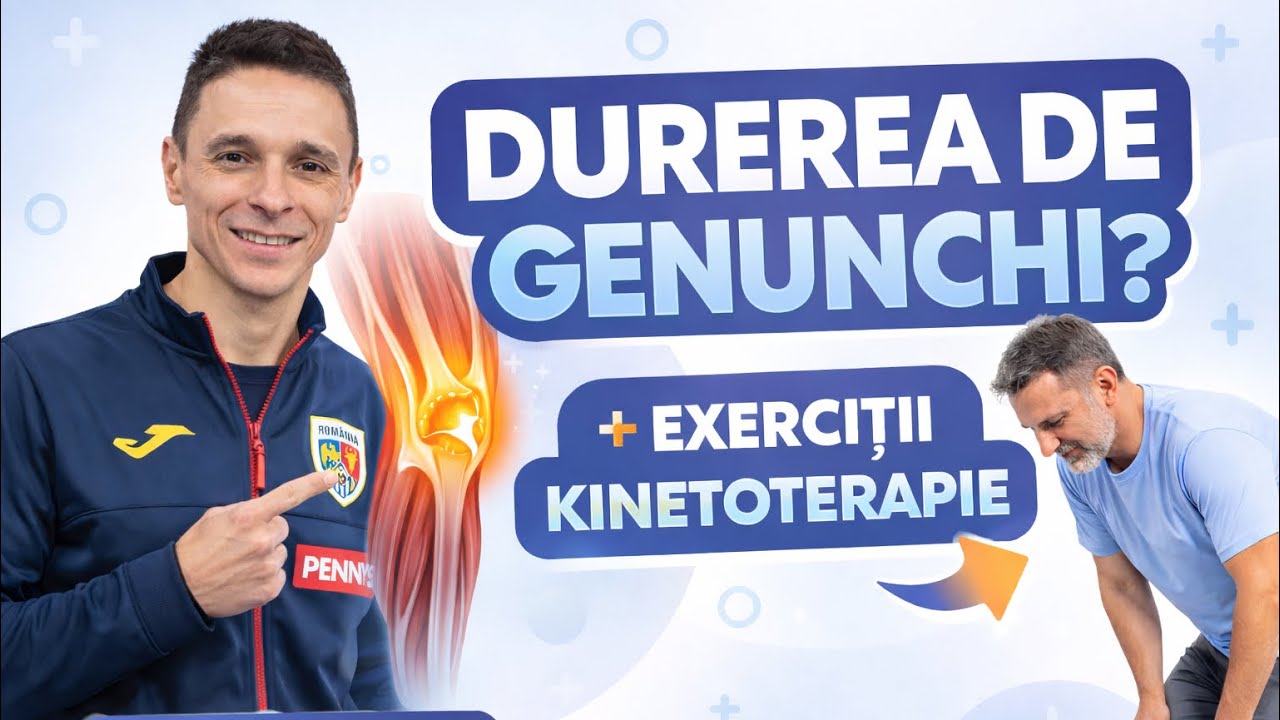 Scapă de Durerea de Genunchi: Exerciții Care Funcționează Cu Adevărat! Alin Burileanu -Fizioterapeut