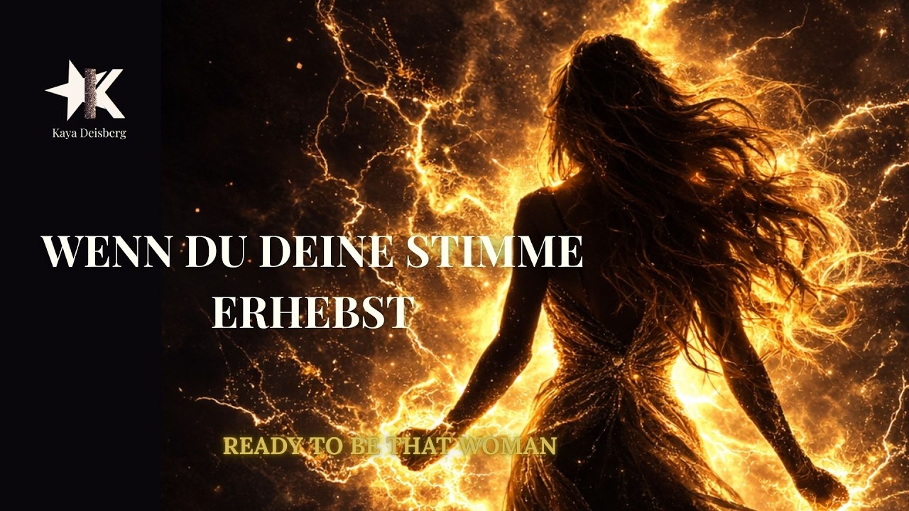 Wenn du deine Stimme erhebst… | Power Journey für Frauen, die sich nicht mehr klein machen