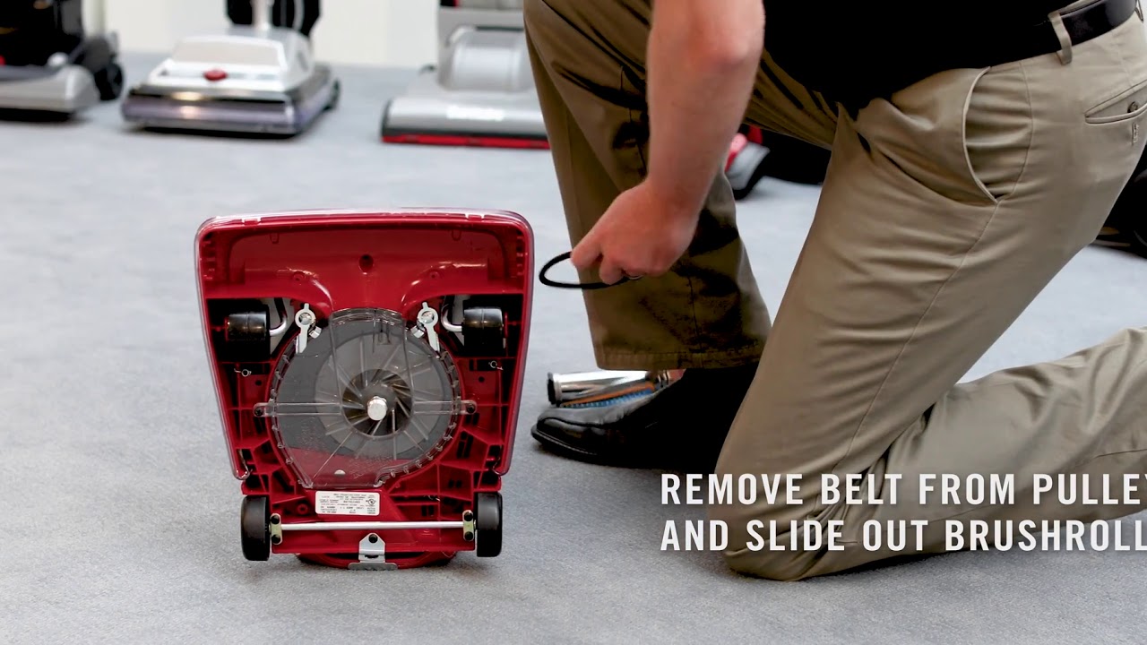 How to fix Brushroll and Belt for Sanitaire SC600/SC800 Models