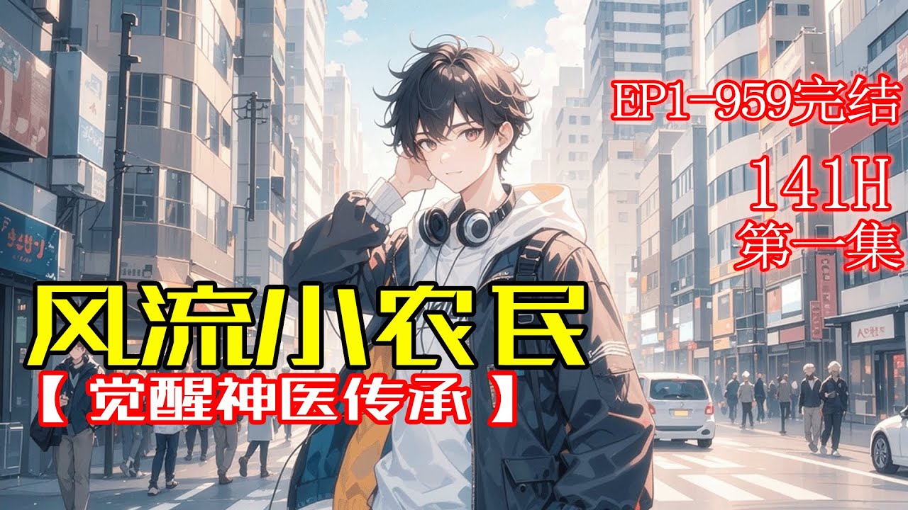 完结《风流小农民，觉醒神医传承》第1集/共3集 为了救村里的豆腐西施,他被人沉尸水库,谁知因祸得福,得到了神秘传承。自此以后,小农民过上了醒掌天下权,醉卧美人膝的幸福生活。