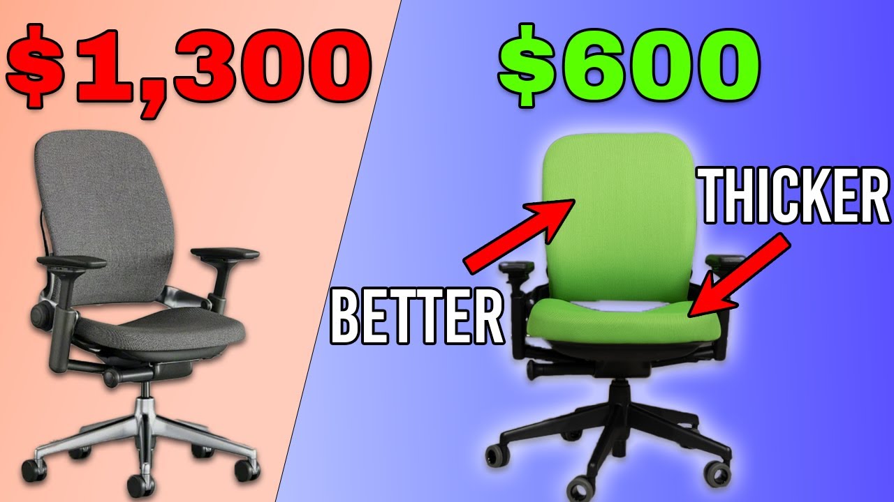 Новый и восстановленный Steelcase Leap v2