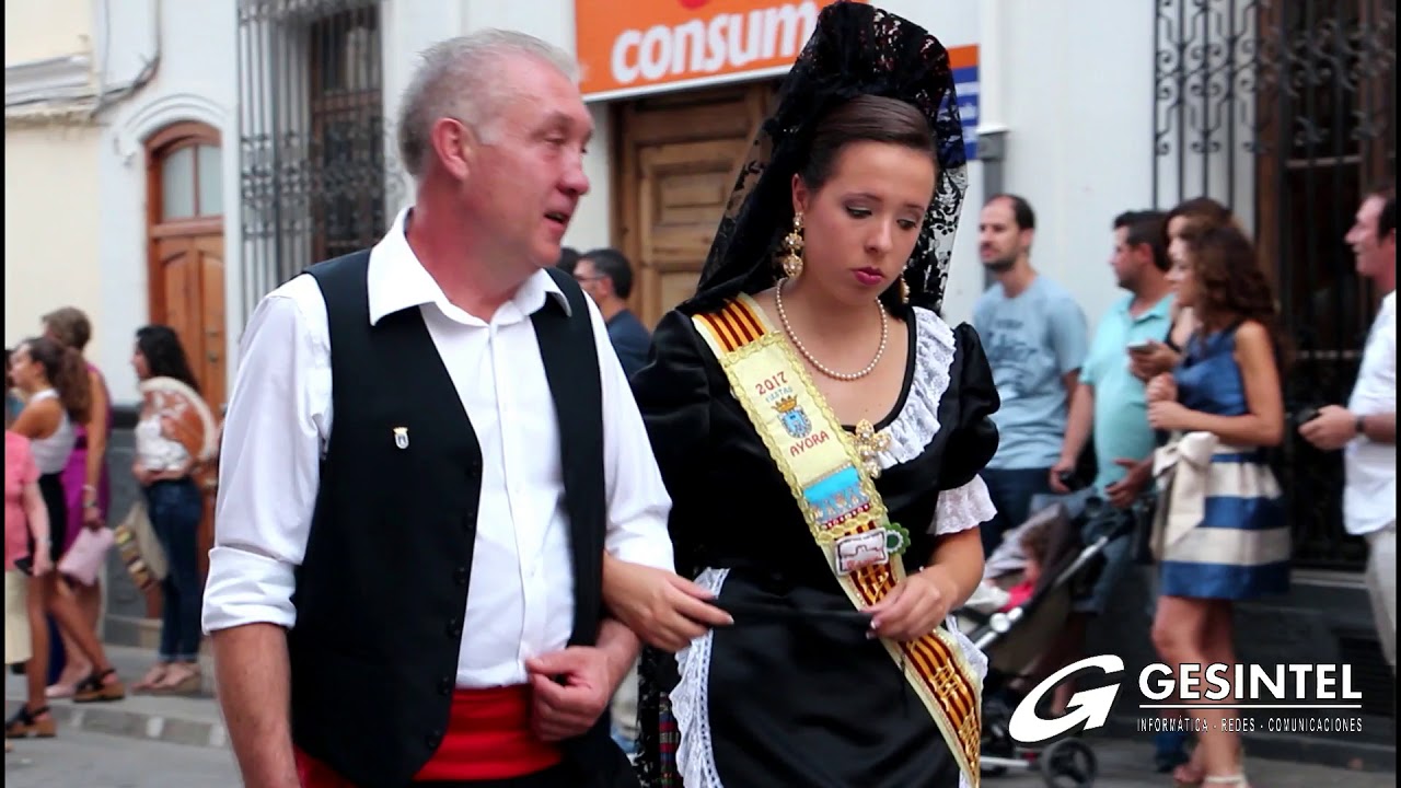 Procesión de la Virgen de la Asunción - Fiestas de Ayora 2017
