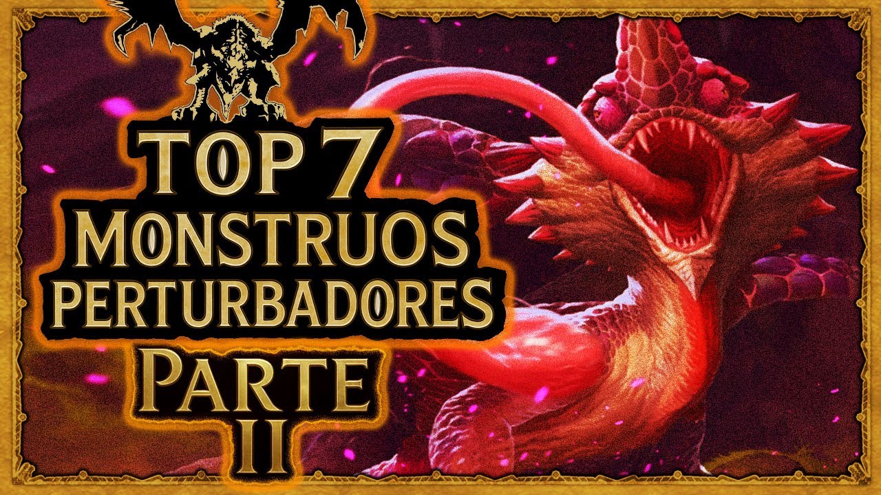 TOP 7 MONSTRUOS mas PERTURBADORES de MONSTER HUNTER (Parte 2)