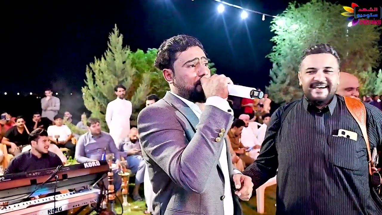 زياد الحلبوسي  حفلة عدنان قحطان الذيابي فصل. عيال عساف.