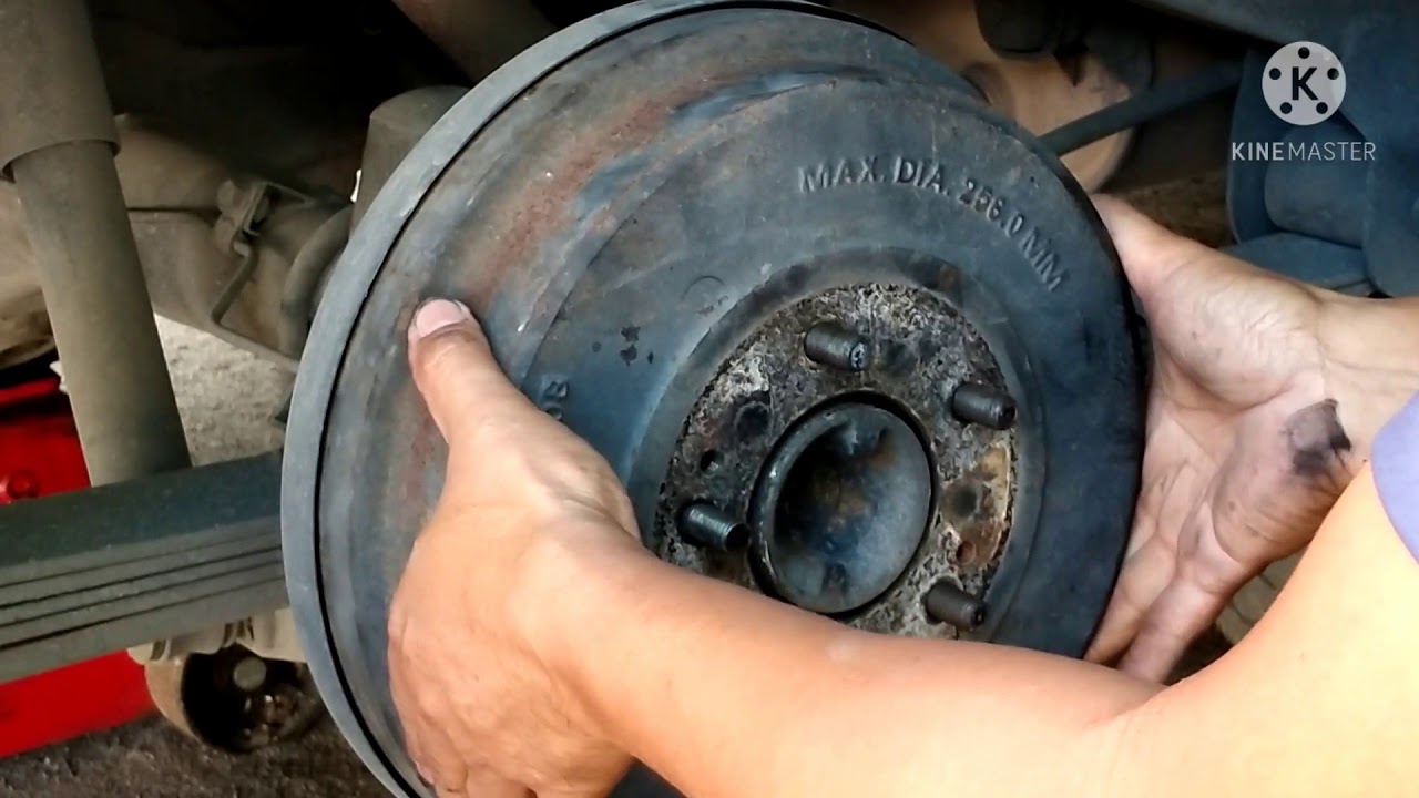 Adjust Hand Brake/Brake Shoe on Mitsubishi Adventure
