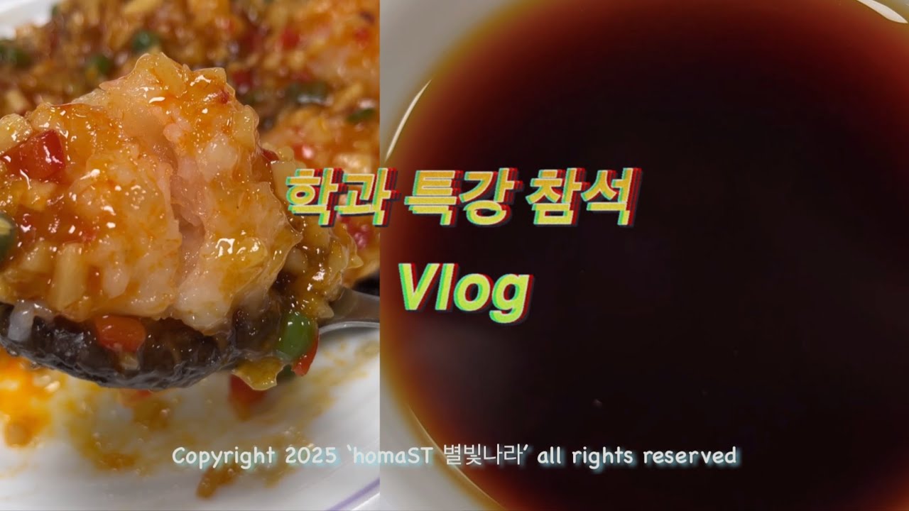 Vlog) 학과 특강 참석 (feat. 마스터 클래스) | 머핀, 어향동고, 서울역, 맥모닝 픽업