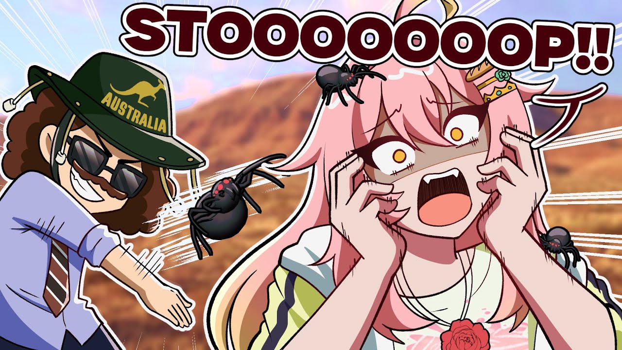 Traumatized by Australian SPIDERS?!