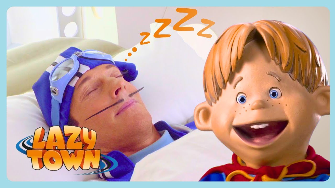 😲 DEEP SLEEP! 😴 | Lazy Town MEGA COMPILATION For Kids | WildBrain Bananas