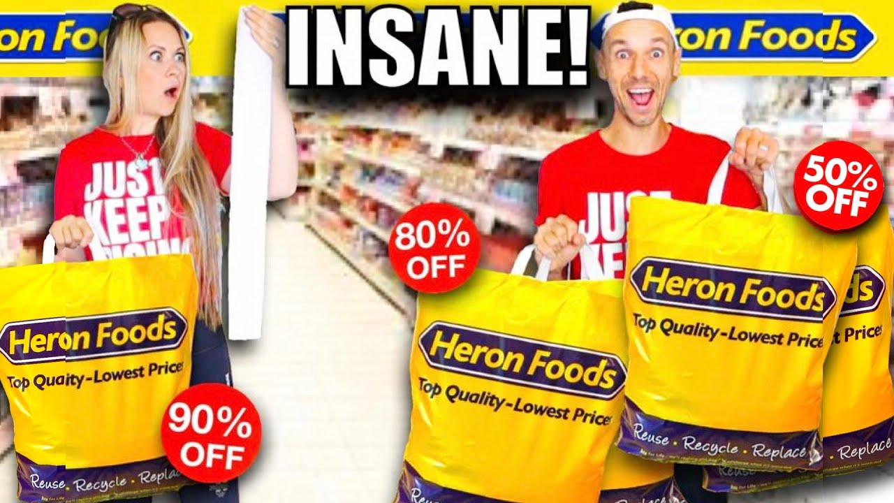OUR BIGGEST EVER SAVINGS AT HERON FOODS! Unbelievable discounts!