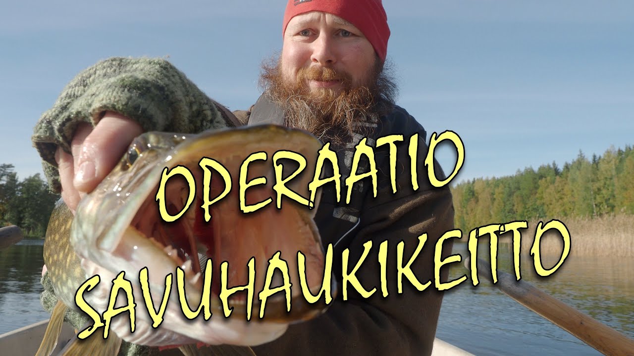 Savuhaukikeitto - Veikan  suurin hauki  |ENG SUB|
