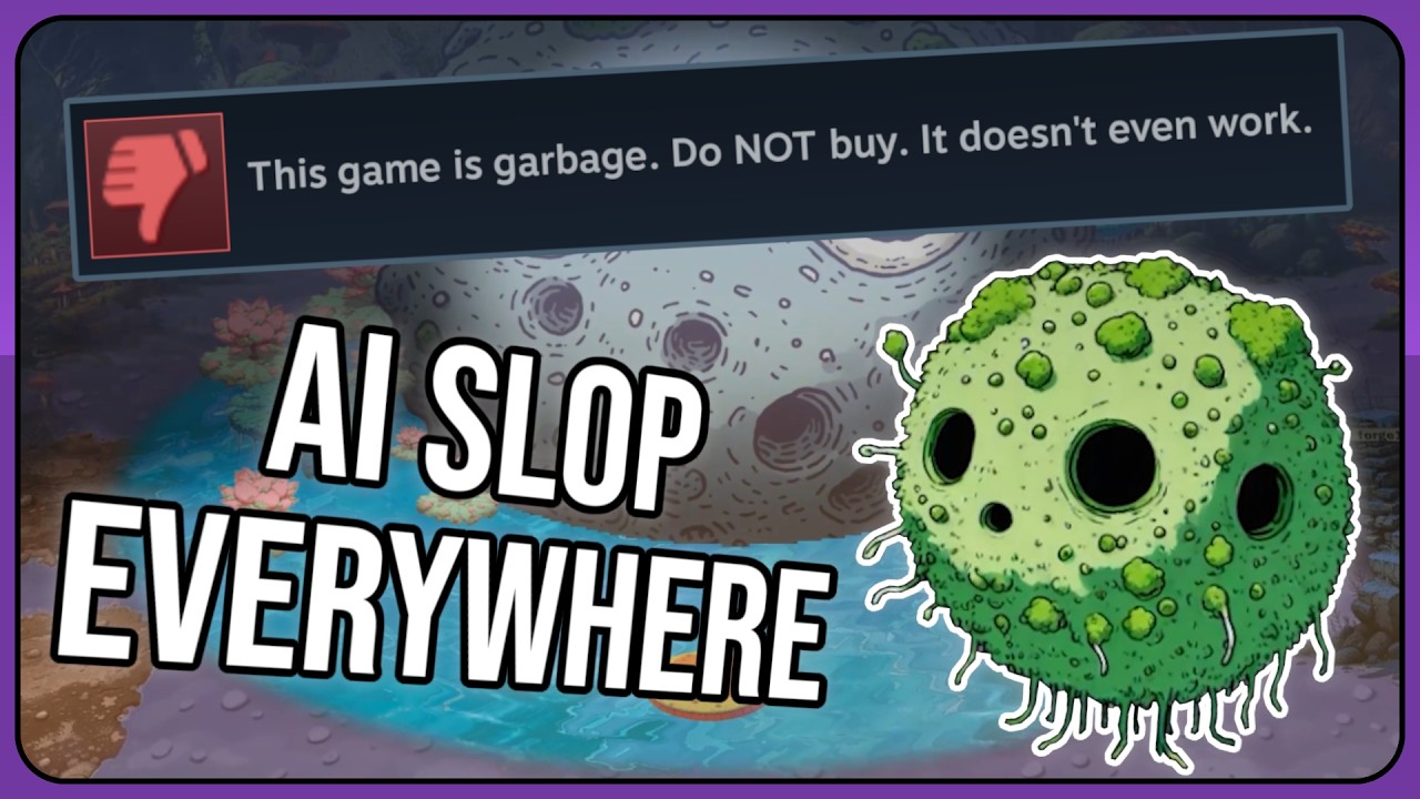 AI generates EVERYTHING in this game. What could go wrong? | Replay