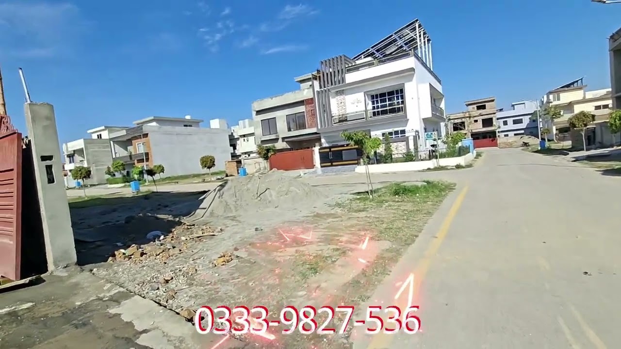 10 Marla | Extra Land | Corner | Sun-Face | Faisal Town | Islamabad | Explore with Farooq