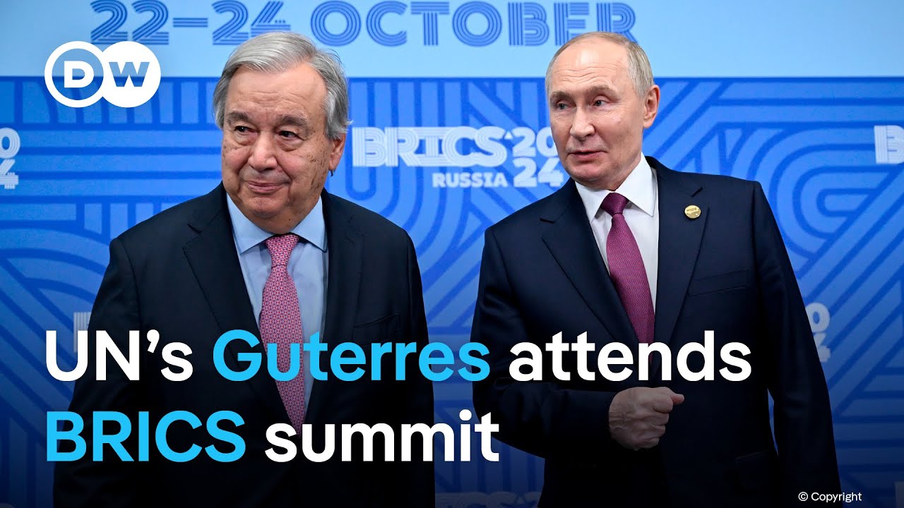 Guterres in Kazan: A PR coup for Russia or a statement on the power of diplomacy? | DW News
