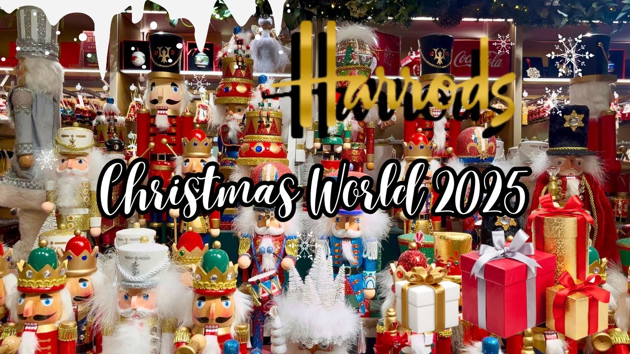 Harrods Christmas World 2025 | Luxury Gifts, Decorations & Festive Food