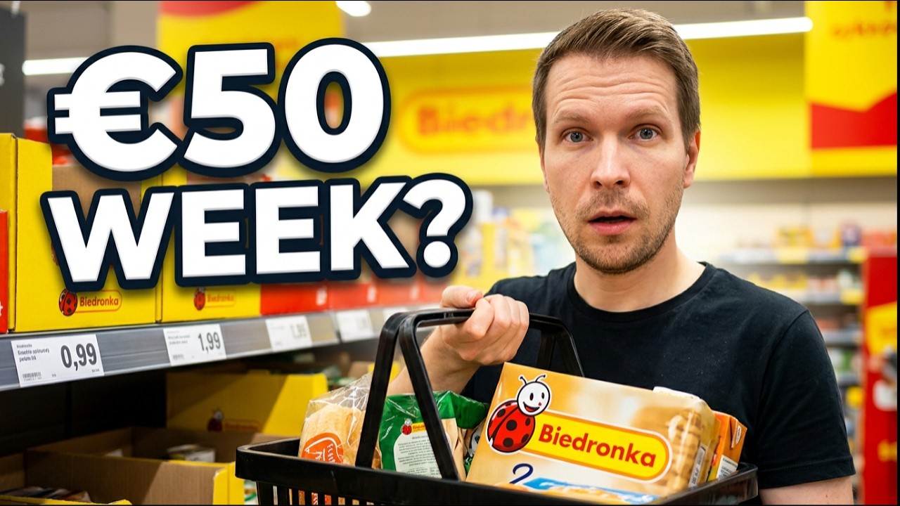 What &euro;57 Gets You in Poland 🇵🇱 (Biedronka Prices 2026)