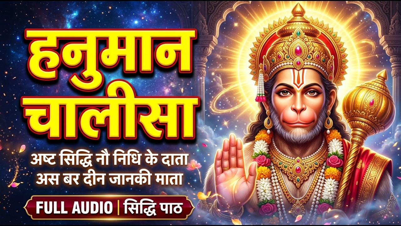 LIVE: श्री हनुमान चालीसा | Hanuman Chalisa | Jai Hanuman Gyan Gun Sagar |hanuman chalisa live bhajan