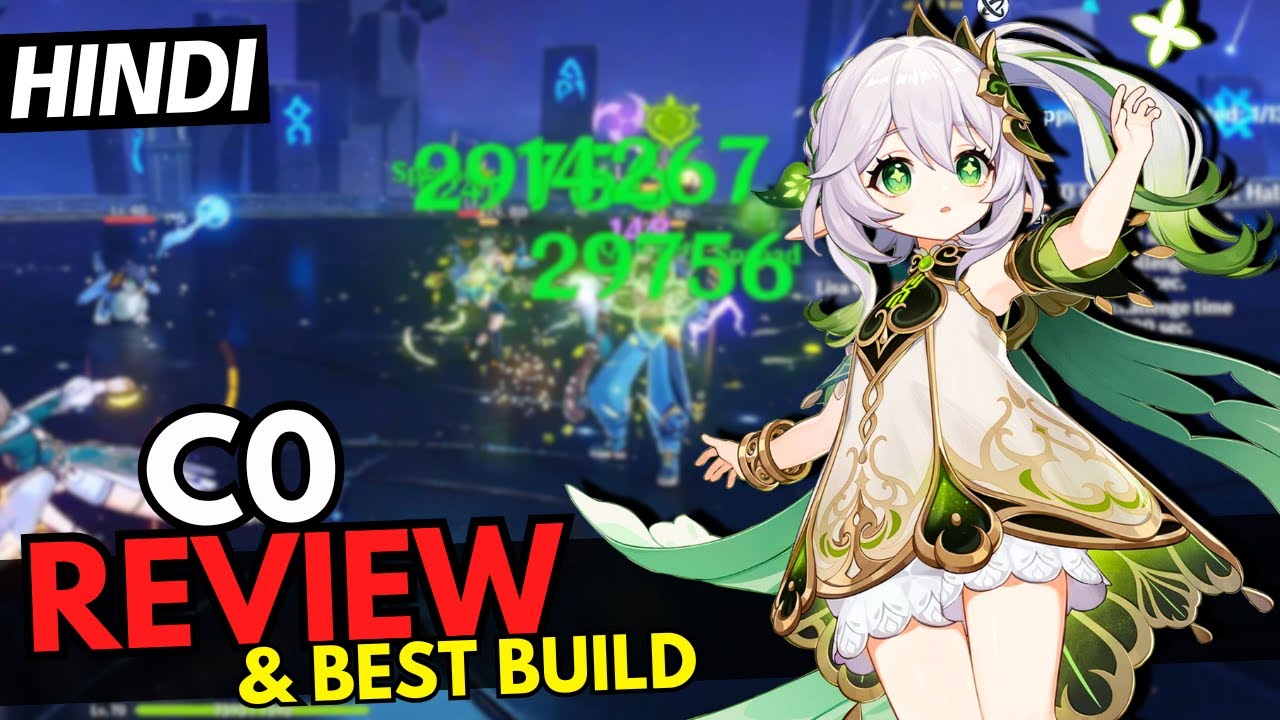 NAHIDA RERUN Worth It (Nahida C0 Review & Best Build) Genshin Impact