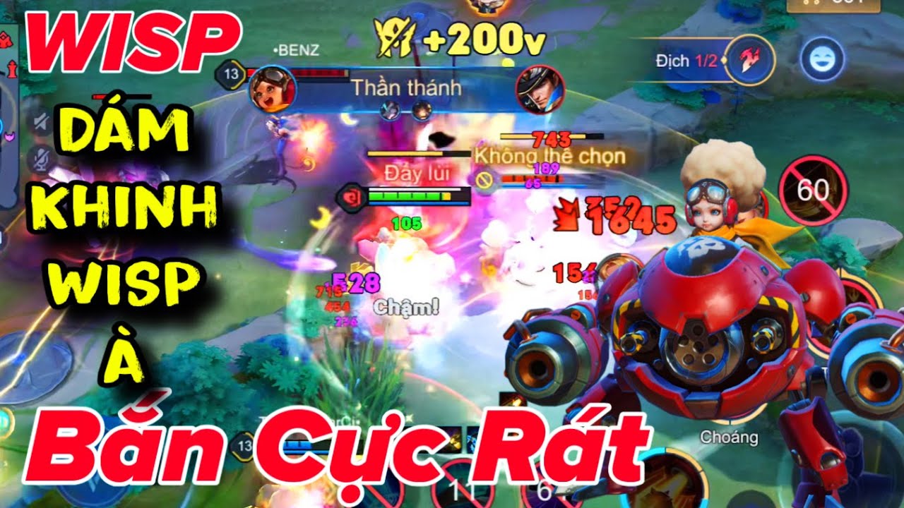 WISP Bị Xem Thường Cho Đến Khi C&oacute; 3 M&oacute;n Bắn Cực R&aacute;t Địch Bất Lực