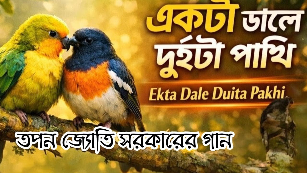 এক ডালে দুই পাখি | Ek Dale Dui Pakhi | By Tapan Joti Sarker