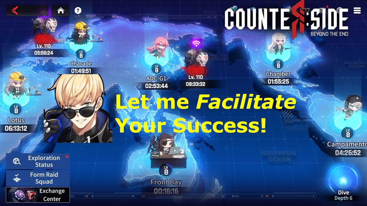 CounterSide ULTIMATE Branch and Facility Guide, for Global and SEA! (2023)