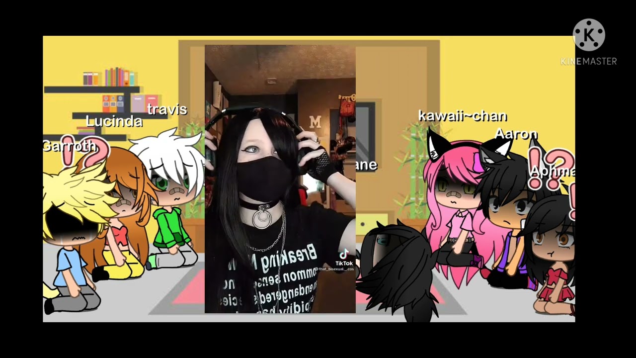 Aphmau reacts to Tik Toks|| first video|| read disc