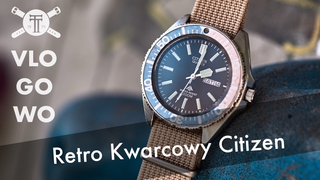 vlogowo - Retro Kwarc od Citizena