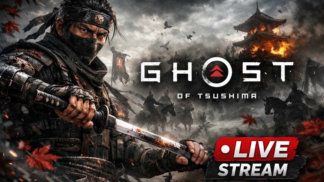 Ghost of Tsushima LIVE 🔴 | Legendary Samurai Sword Fights | PC Gameplay 🔥 #shorts