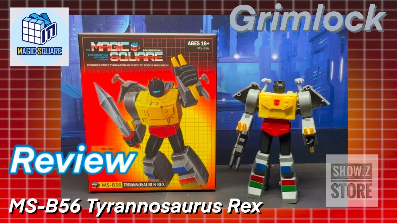 Magic Square MS-B56 Tyrannosaurus Rex / Transformers G1 Dinobot Grimlock