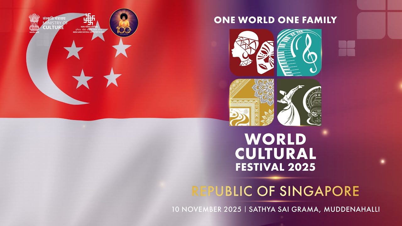 One World One Family World Cultural Festival : Day 87 | Republic of Singapore | Live | 10 Nov 2025