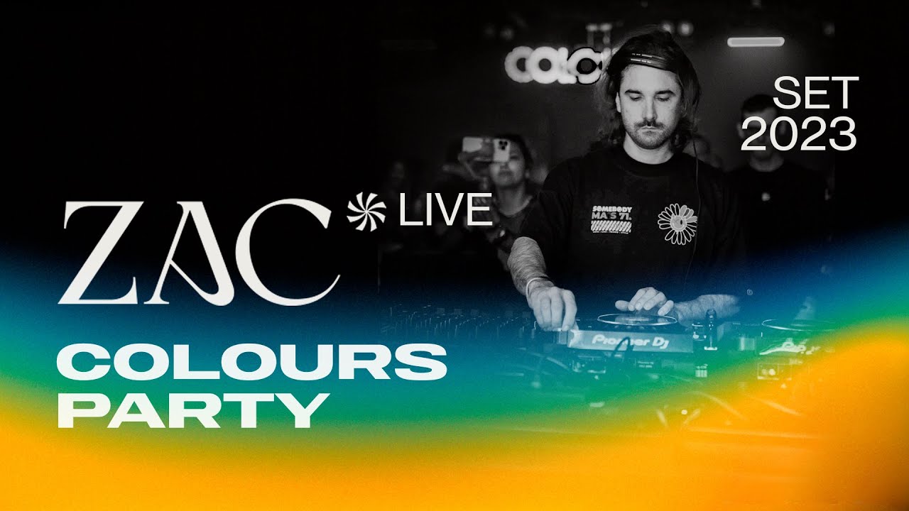 ZAC @ Colours (September 2023) | Live Set [Full Show] [Progressive House / Melodic Techno DJ Mix]