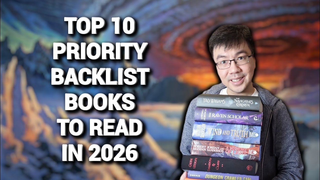 My Top 10 Priority Backlist Books To Read in 2026!