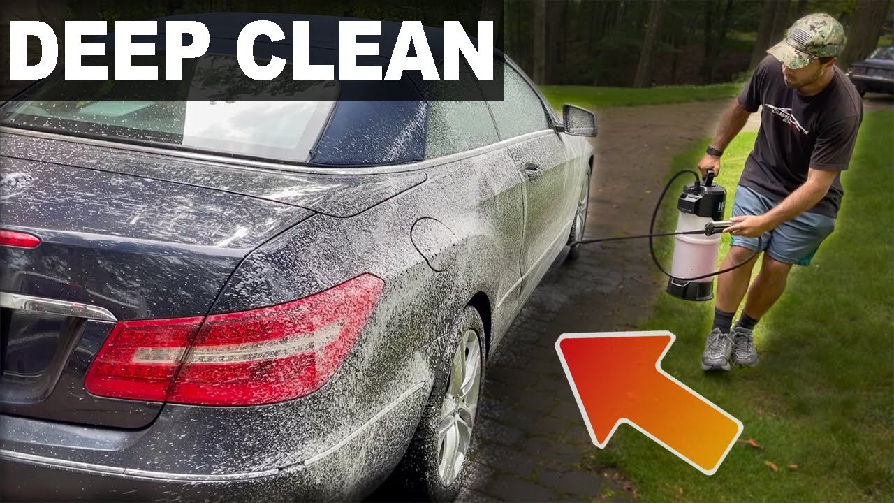 Filthy Mercedes Deep Clean + Polish | Satisfying ASMR