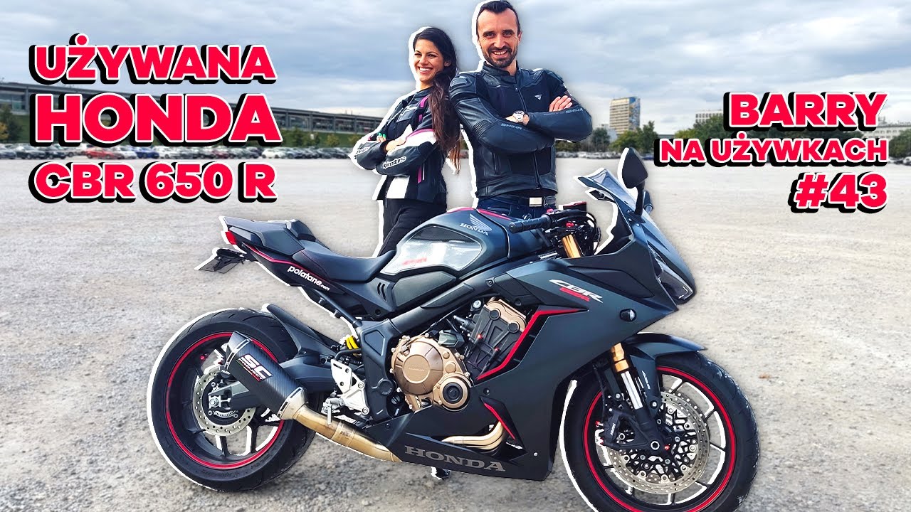 Honda CBR 650 R (rocznik 2020) oczami motocyklistki 👀 Barry na używkach odc. 43