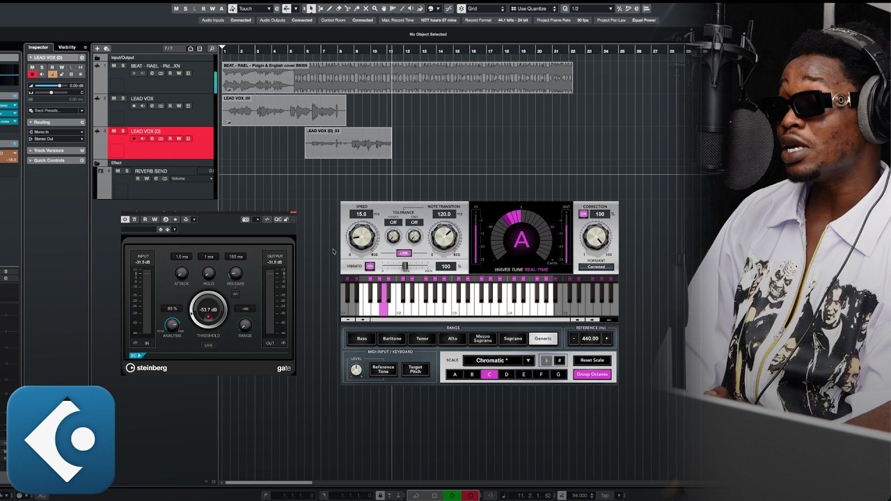 Запись вокала в Cubase — БЕСПЛАТНЫЙ МАСТЕР-КЛАСС